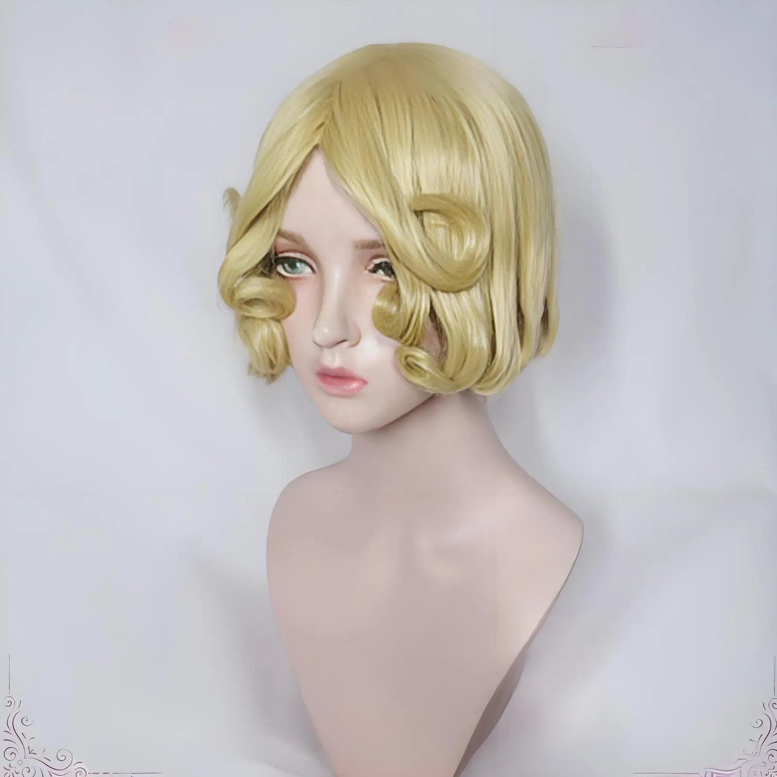

Cosplay Wig for Identity V Dancer Golden Skin "Tamer" Light Blonde Cosplay Wig
