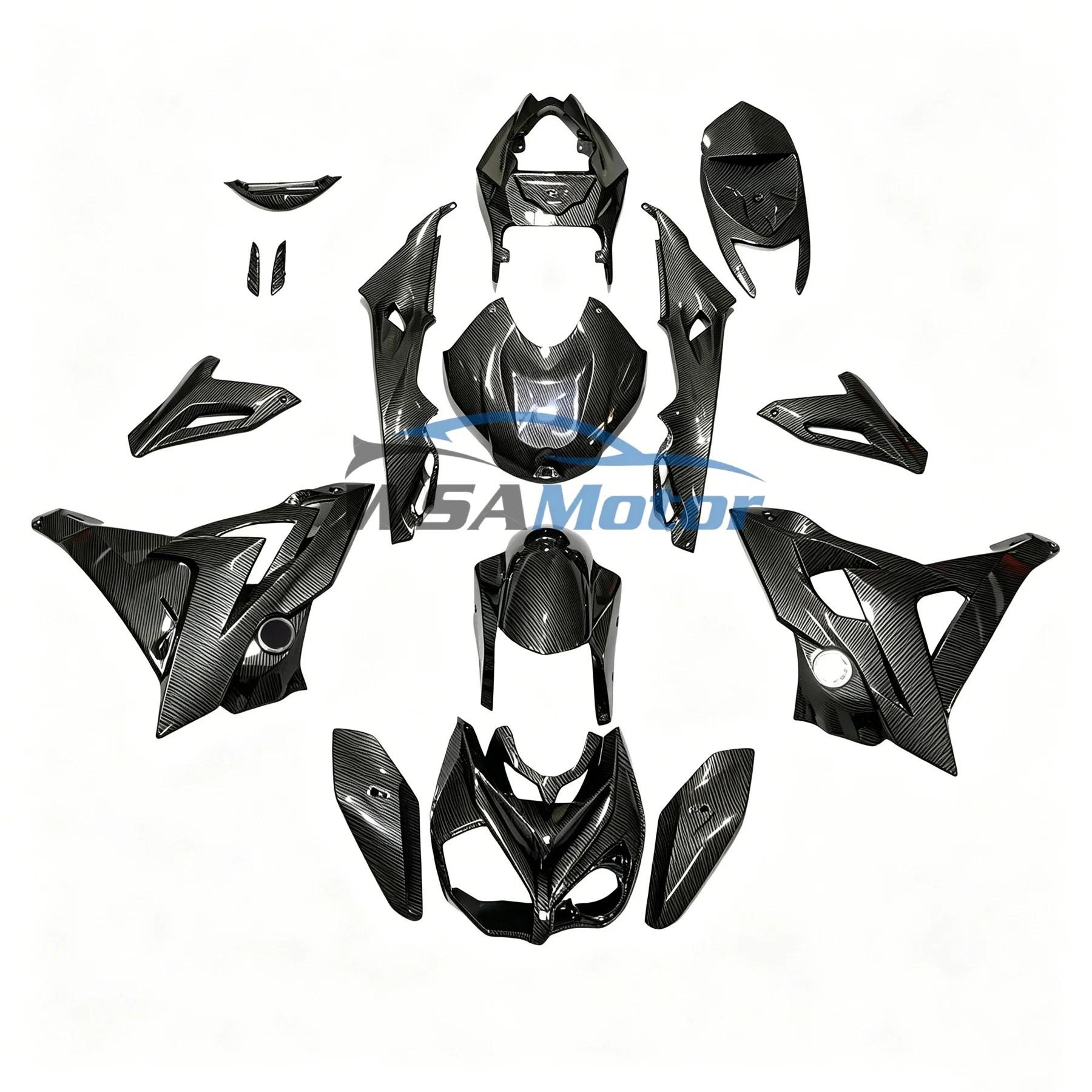 For BMW S1000R s 1000r 2015 2016 2017 Left Headlight Eye Cover Fairings Trim Panel Front Cowl Motorcycle Bodywork Parts Kit