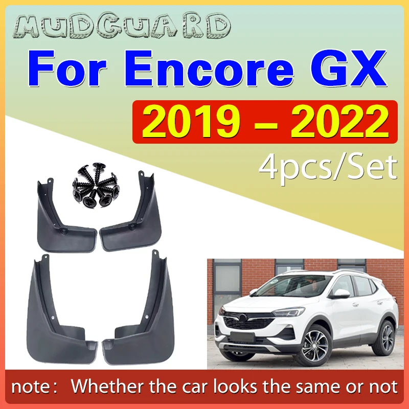 Fender For Buick Encore GX 2019-2022 2020 2021 Mudguard Mud Flaps Guard Splash Flap Mudguards Car Accessories