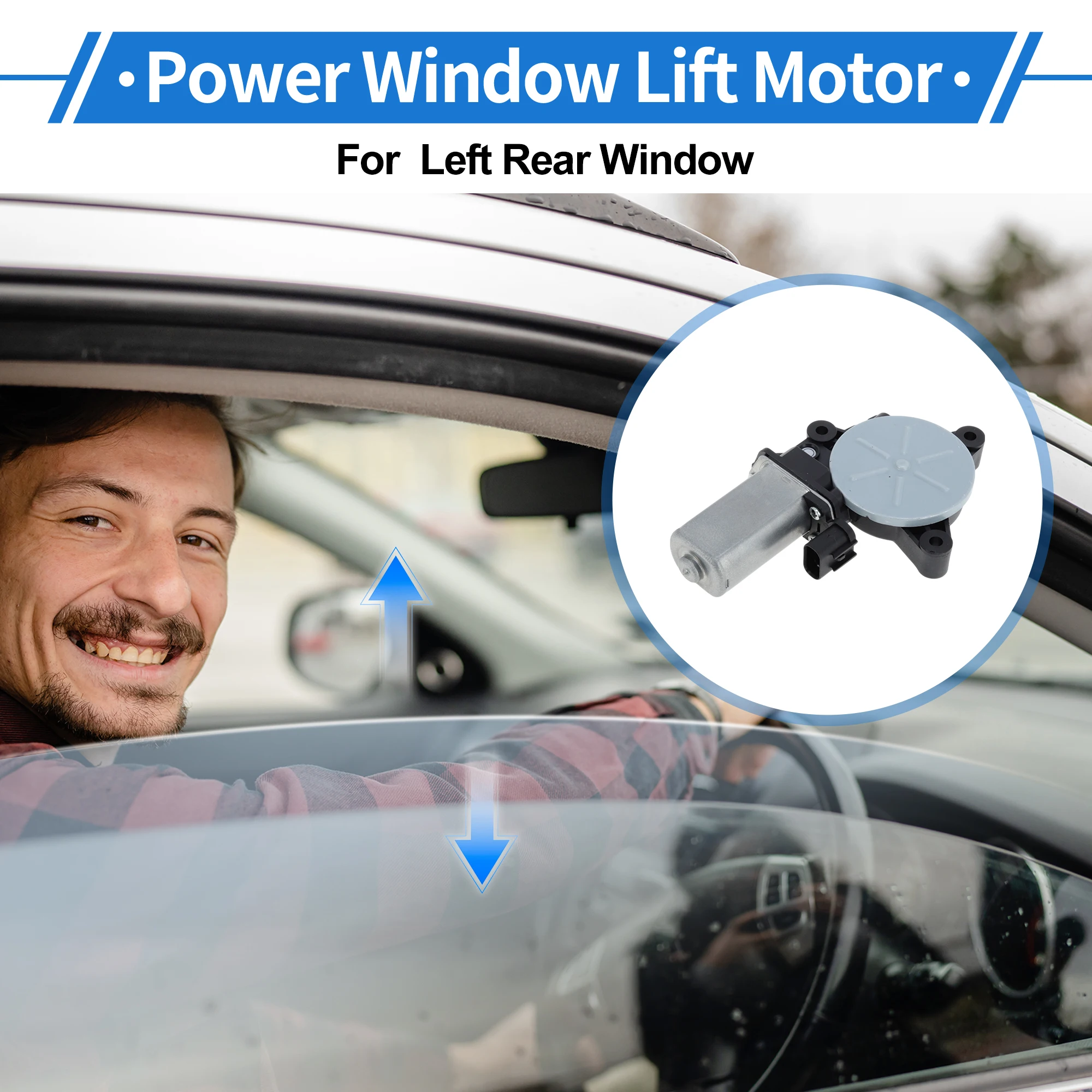 

UXCELL No.83450F8000 Подъемный двигатель стеклоподъемника для Hyundai Tucson 2016-2021