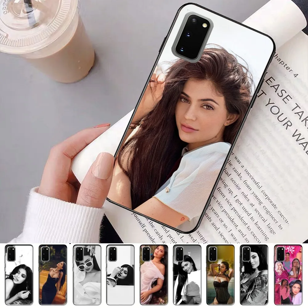 Star K-KYLIE-J-JENNERS Phone Case For Samsung S 9 10 20 21 22 23 30 23plus lite Ultra FE S10lite Fundas