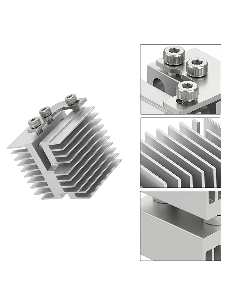 Radiator Flashforge AD5X, całkowicie metalowy cooler i aluminiowy blok chłodzący do drukarki 3D AD5X, akcesoria. — zdjęcie produktu 7