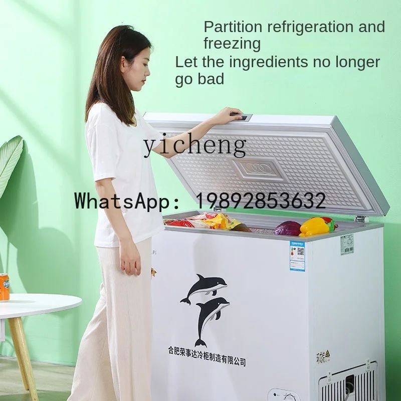 BX  Mini Fridge Household Large Capacity Commercial Freeze Storage Small Freezer mini refrigerator