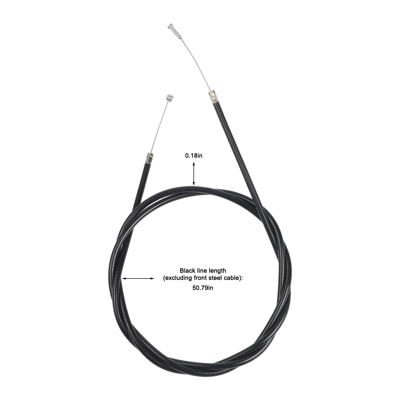 Replacement Throttle Cable for BR700 Backpack Blower 42821801107 Ensures Smooth and Accurate Throttle Operation