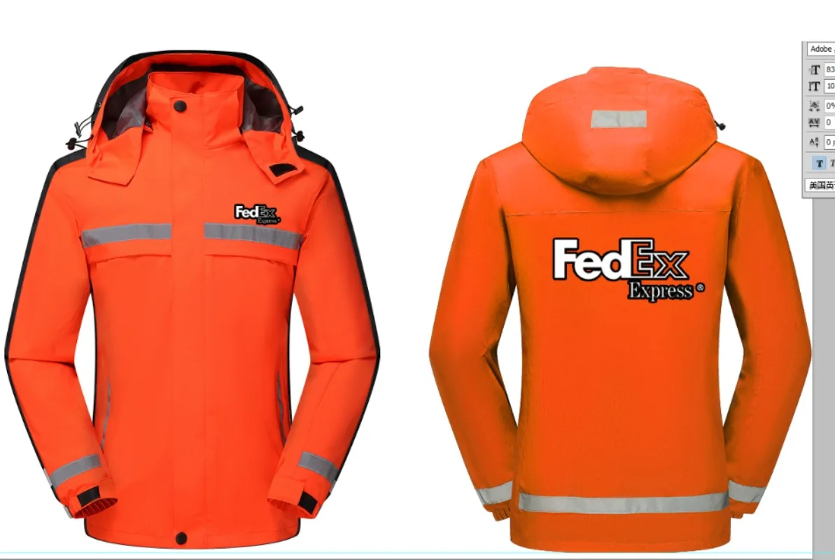 Veste ZE épaisse 3 en 1 personnalisée avec costume de travail coupe-vent Stormtrooper d'hiver, logo imprimé