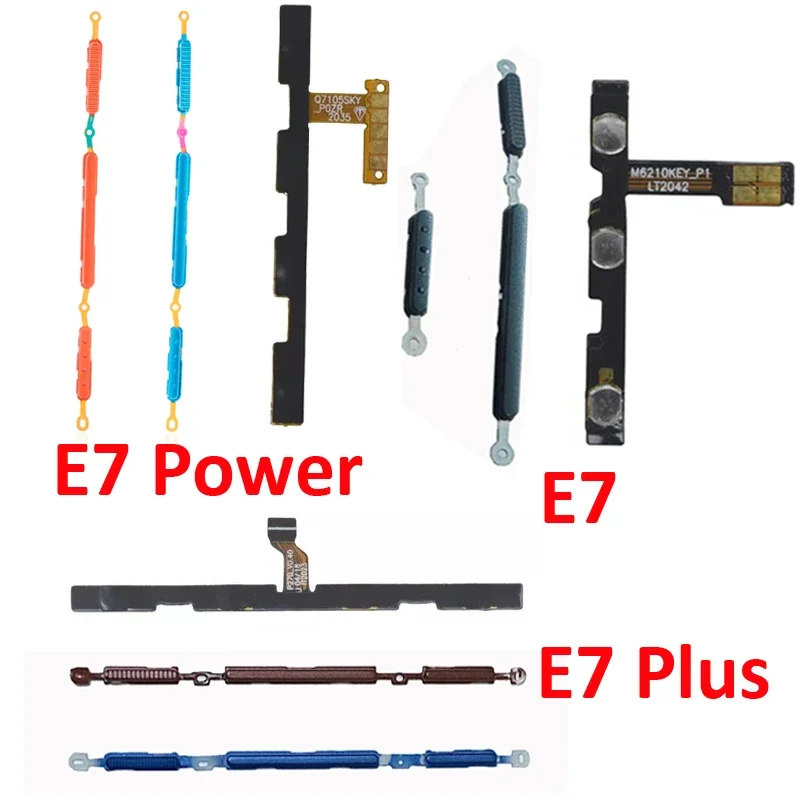 Pop For Motolora Moto E5 Plus E6s E6i Phone New Power Volume Button On Off Key Internal Flex Cable Part