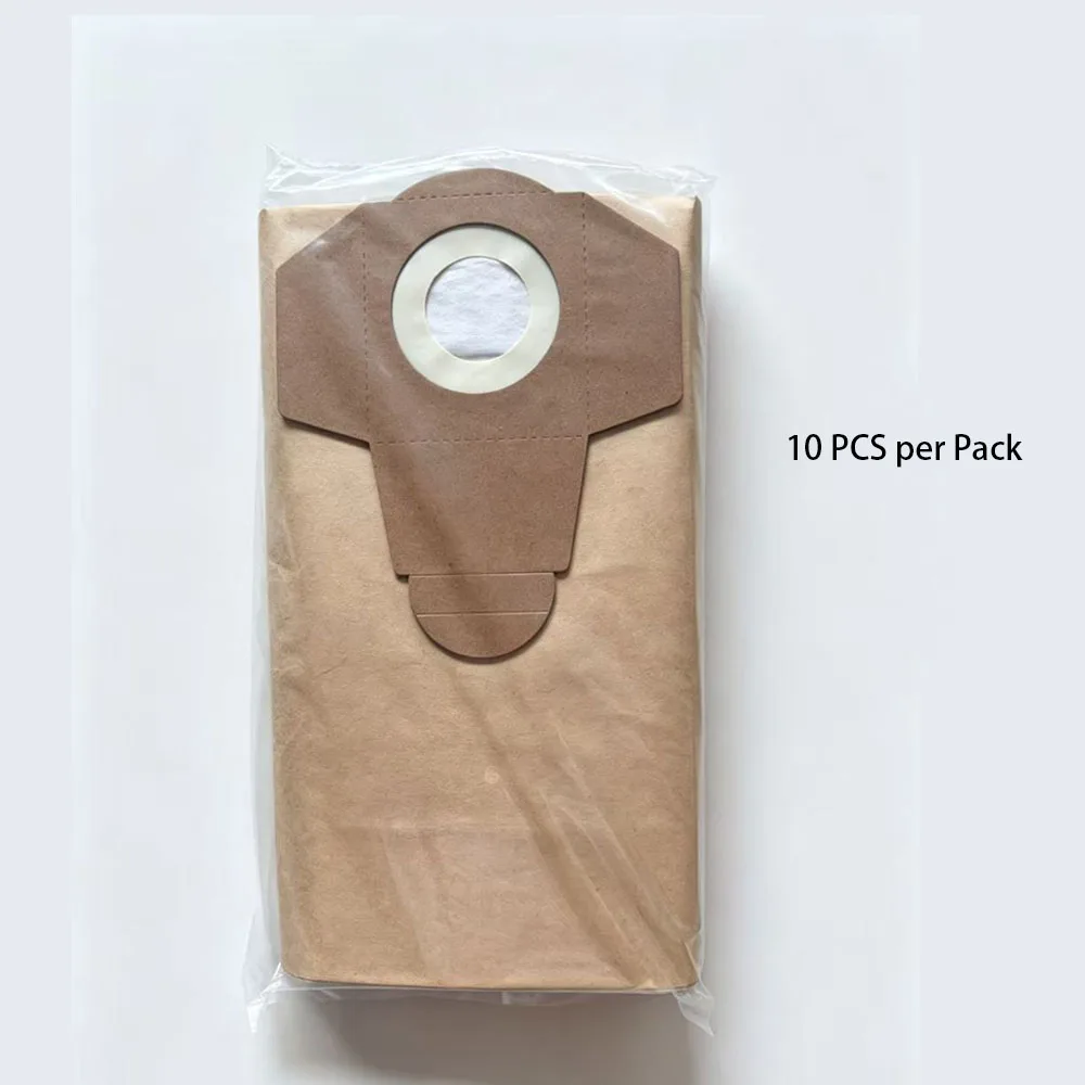 10-Pack Electric 20L Vacuum Cleaner Dust Bags for Einhell Wet & Dry Vacuum Cleaner Replacement Parkside PWD 25