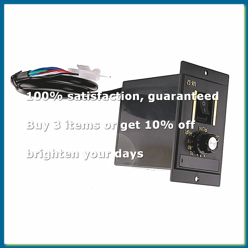 ●AC 220V 50Hz 15-400W Motor Speed Controller Digital Adjustable Stepless Motor Speed Controller 0-1450Rpm