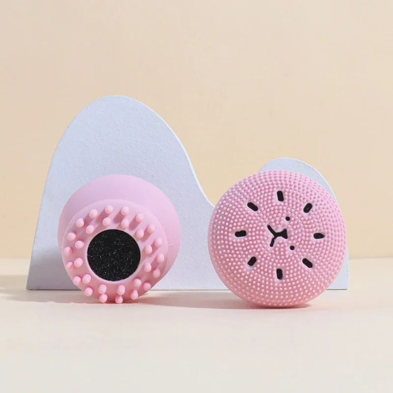 1pc Octopus Silicone Facial Cleansing Brush Makeup Removal Massage Brush Portable Soft Sponge Facial Cleanser Facial Care Tools