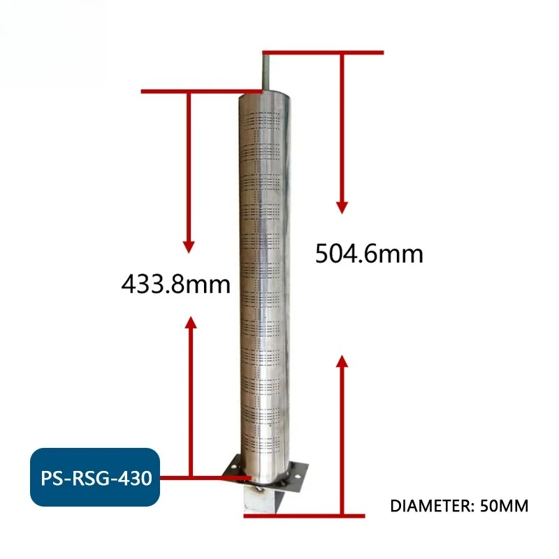 430mm Stainless Steel Tube Burner Replacement Parts For Tubular Water Heater & Clothes Dryer Combustion Assembly