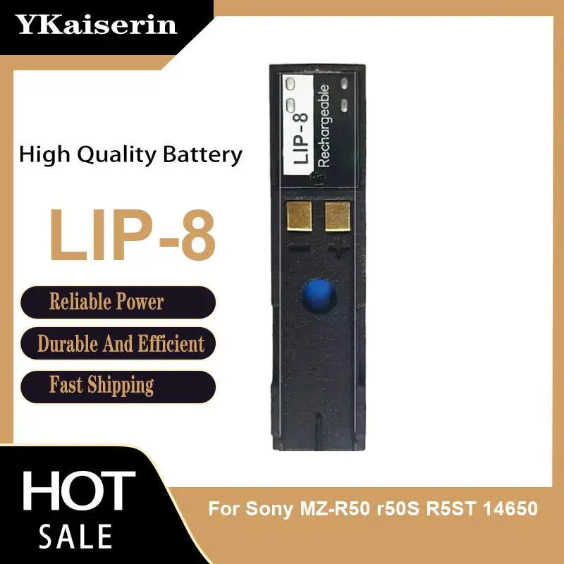 For Sony MZ-R50 r50S R5ST 14650 350mAh Lip-8 Rapid Charging For Walkman Battery