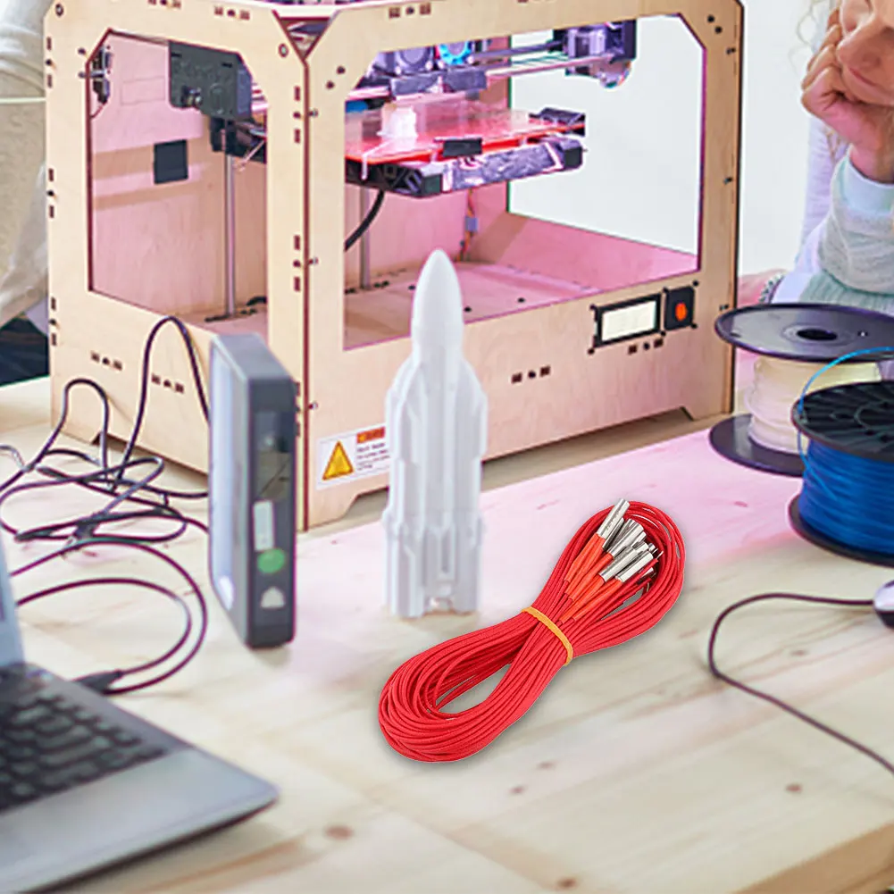 

10pcs Ceramic Cartridge Heater 3D Printer Accessories 6x20mm Cartridge Heater Tubes 12V 40W for 3D Printer