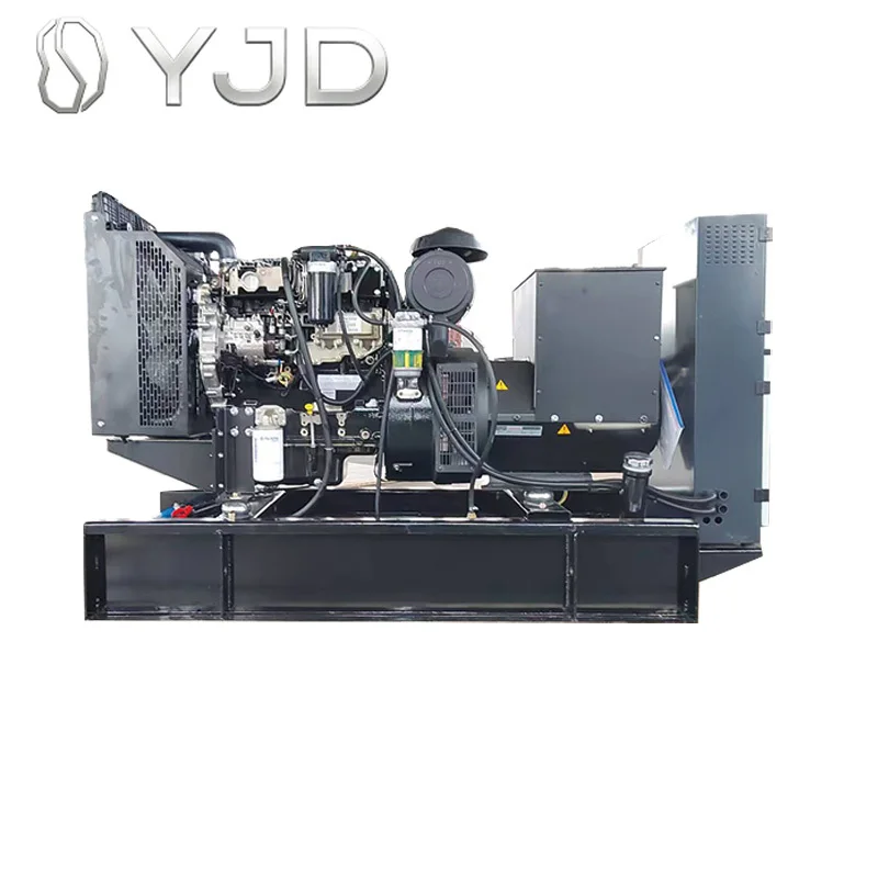 Factory Supply Open Frame Diesel Generator 100KW 120KVA 120KW 150kva Three-Phase Auto Start with 400V Rated Voltage for Sale