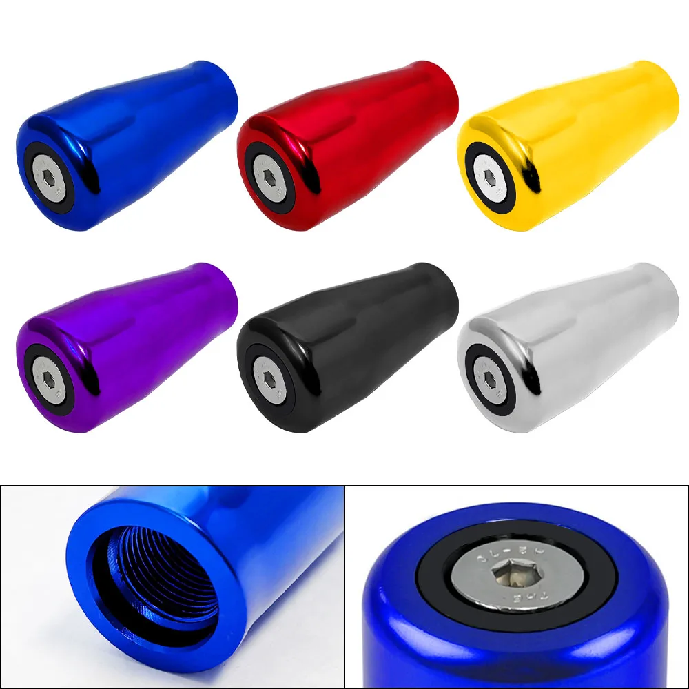Universal Baking Blue Burnt Titanium Color Aluminum Sport Racing Car Shift Gear Knob Shifter Lever Head Stick