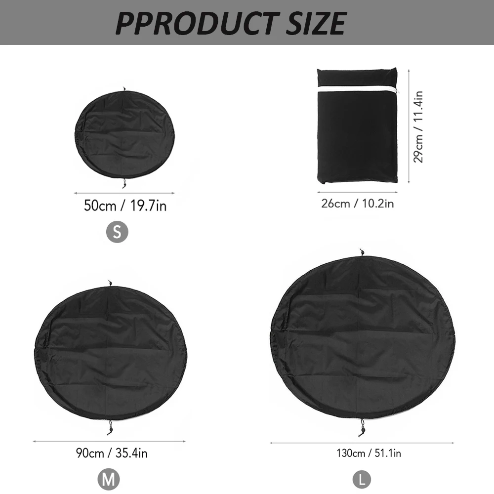 50cm/90cm/130cm Durable Wetsuit Changing Mat Waterproof Dry-Bag Wet Bag Great for Surfers  Wetsuits Dive Shoes Wet Shirts