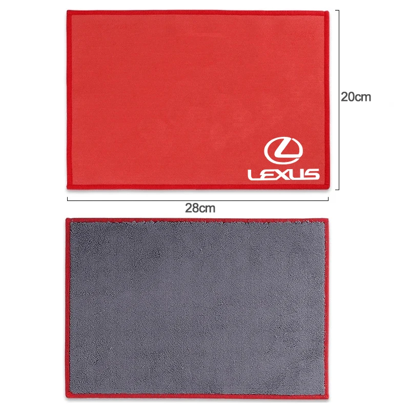 سيارة ستوكات منشفة التنظيف الداخلي خرقة القماش لكزس RX300 IS200 IS250 ES350 Ct200h UX250h NX300h RX350 ES300h RX400h NX #6