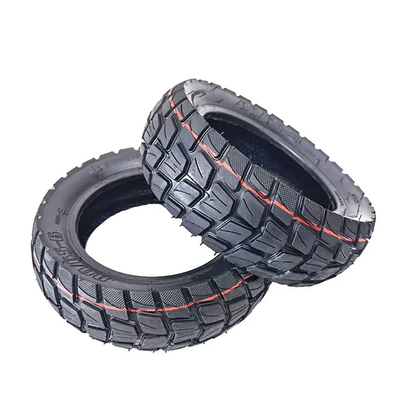 10 Inch Tubeless Electric Scooter Tire,80/65-6 Tire,10X3.0-6 E-Bike Explosion-Proof Rubber Tires