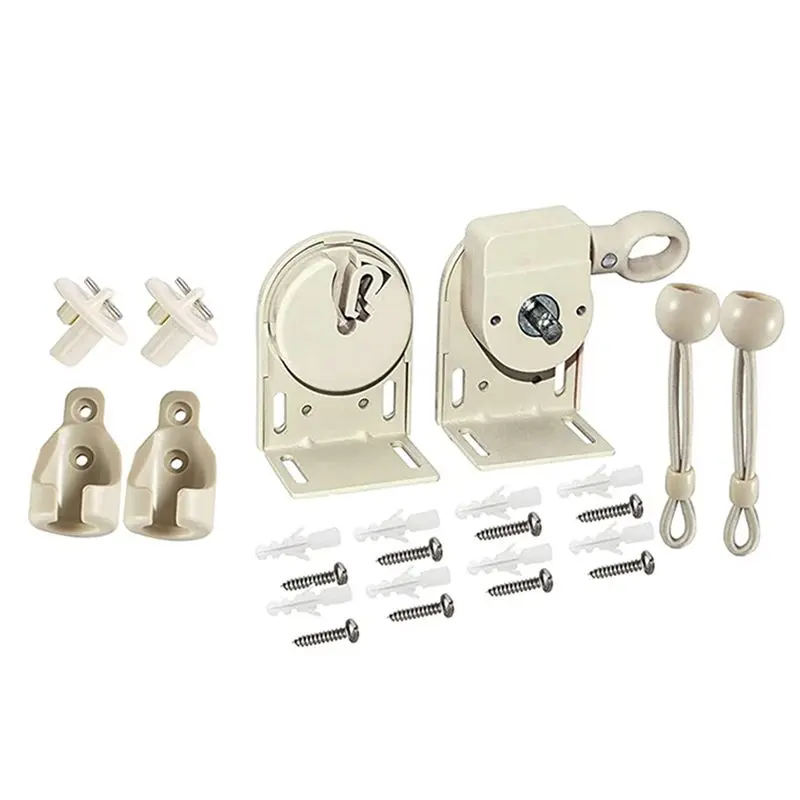 SEWS-Cordless Bracket Kit, Mounting Bracket For Indoor/Outdoor Sunshade Roller Shutter Replacement