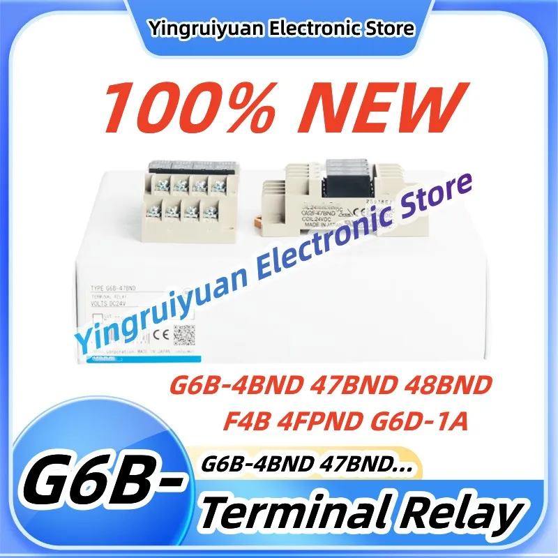 Terminal relay G6B-4BND 47BND 48BND F4B 4FPND G6D-1A new and original