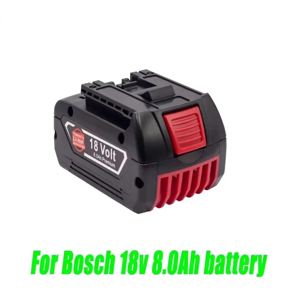 Bosch 18V lithium-ion battery 8.0Ah compatible with BAT609 610 618619, suitable for Bosch power tool battery backup power supply