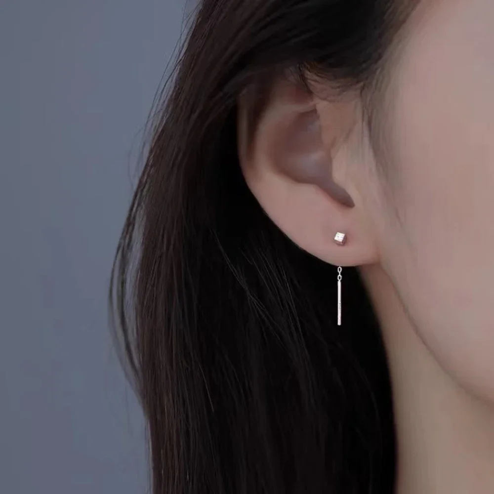 

Женские серьги-кисточки из серебра 925 пробы