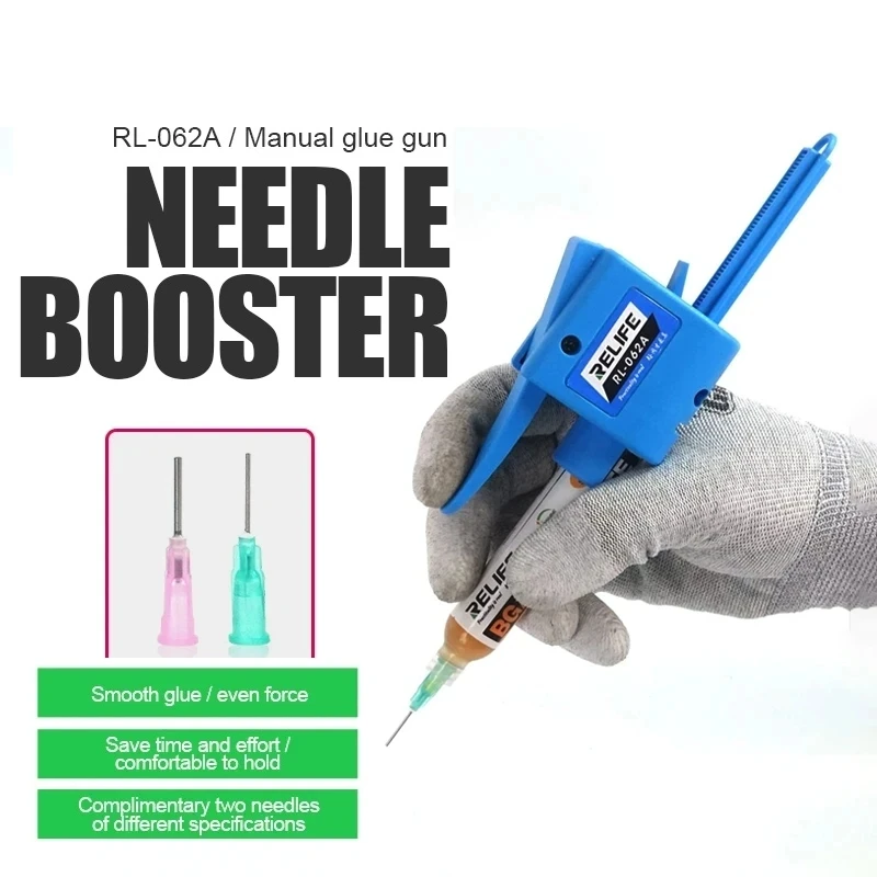 RELIFE RL-062A RL-062B TubeMate Welding Oil Booster Press Type Auxiliary, Easy To Discharge Oil Putter Welding Oil Booster