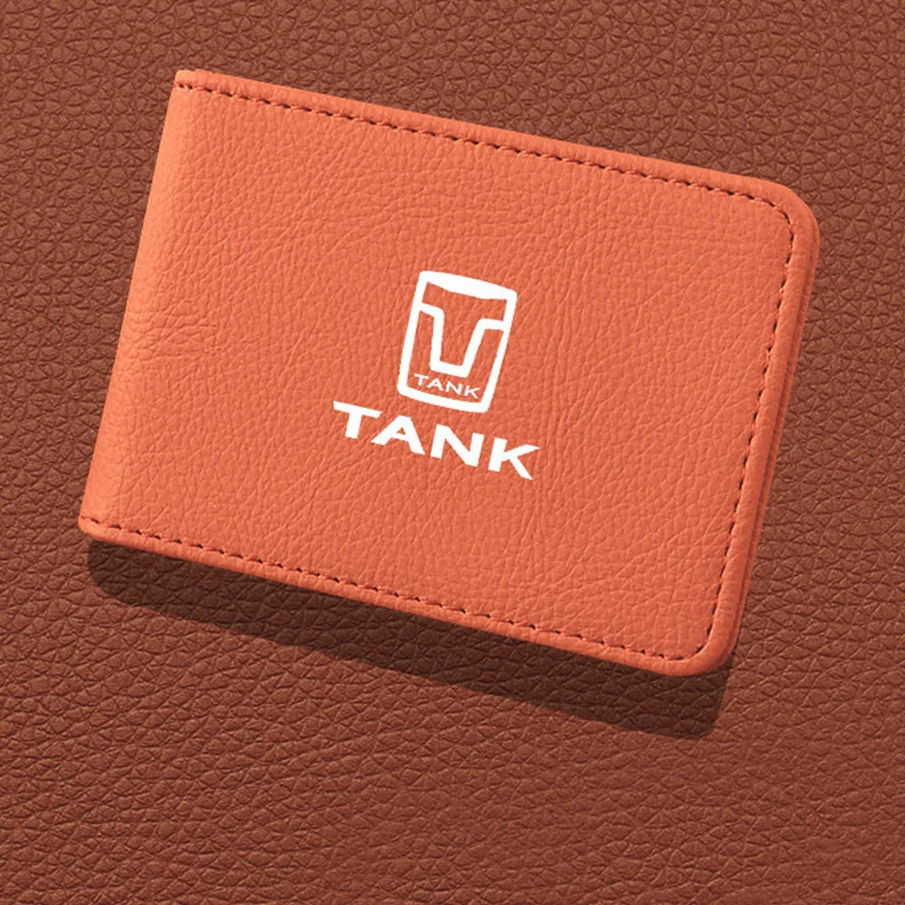 Fit For GWM Tank 700 2026 Driver License Registration Card Holder 2 In 1 Protective Cover Modification Custom Auto Accessories