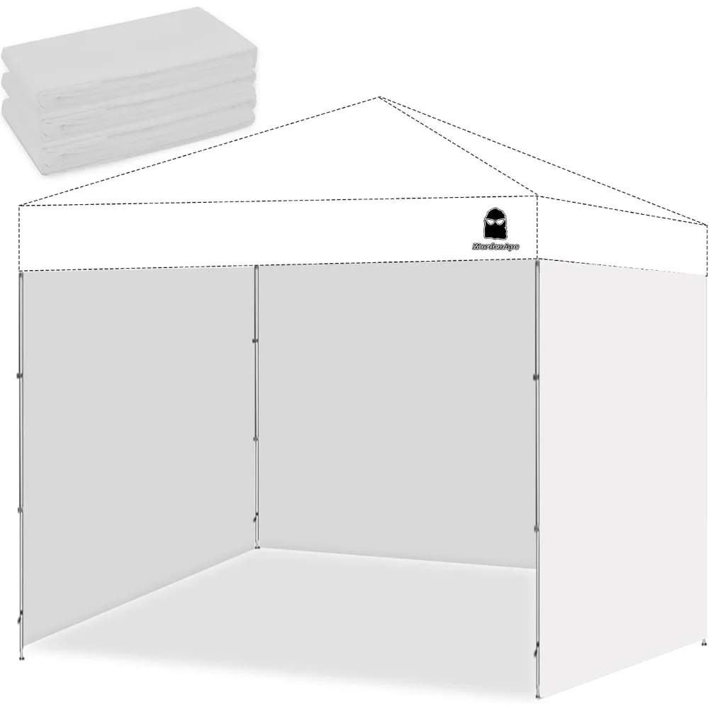 

10x10 Pop Up Canopy Tent Sidewall - Straight Leg Compatible, 300D Water-Resistant Polyester with 99% UV Blockage