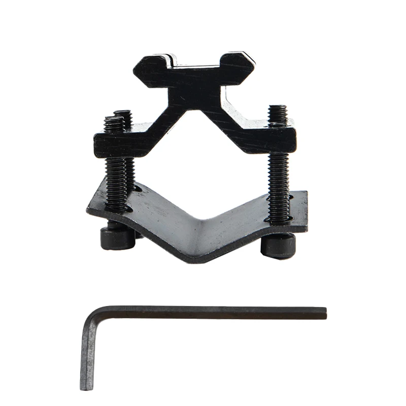 1pcs Tactical Adjustable Rail 20mm Barrel Mount Adapter Accessories For Scope Flashlight Laser