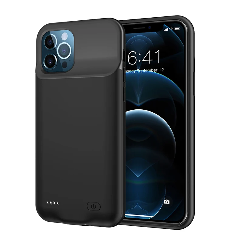 Ultra Thin Battery Charger Case for iPhone 16 15 14 13 12 11 Pro Max 13 12 Mini X XS Max XR 6 7 8 SE 2 Power Bank Charging Case