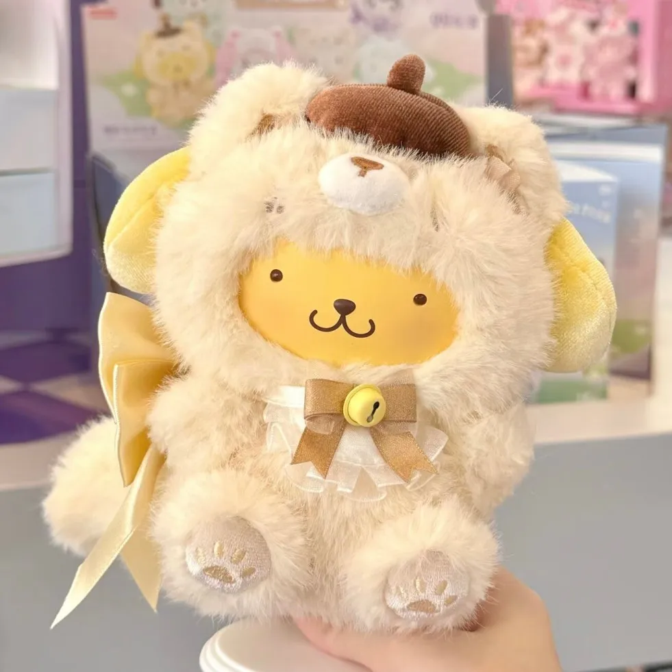 شخصيات مينيسو سانريو جزيرة الثعلب سلسلة قطيفة صندوق أعمى Pochacco سينامورول ميلودي كورومي أنيمي دمى الفينيل ديكور قلادة #5