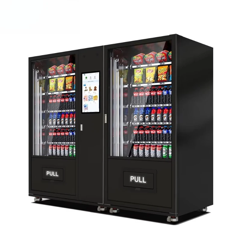 Easy-to-clean and maintain snack and beverage vending machines Cost-effective and beverage vending machines