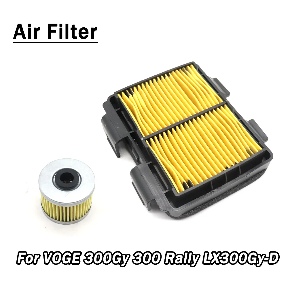 Para LONCIN VOGE LX300GY-D 300GY 300 Rally LX300GYD 300 Gy accesorios de filtro de aire para motocicleta elemento de filtro de aire