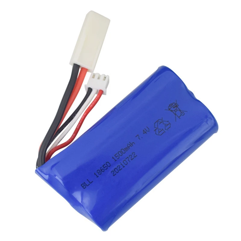 7.4V 1500Mah Lipo Battery For FT009 FX067C HQ955 948 K959 HJ817 816 RC Speed Boat Spare Parts Replace Accessories