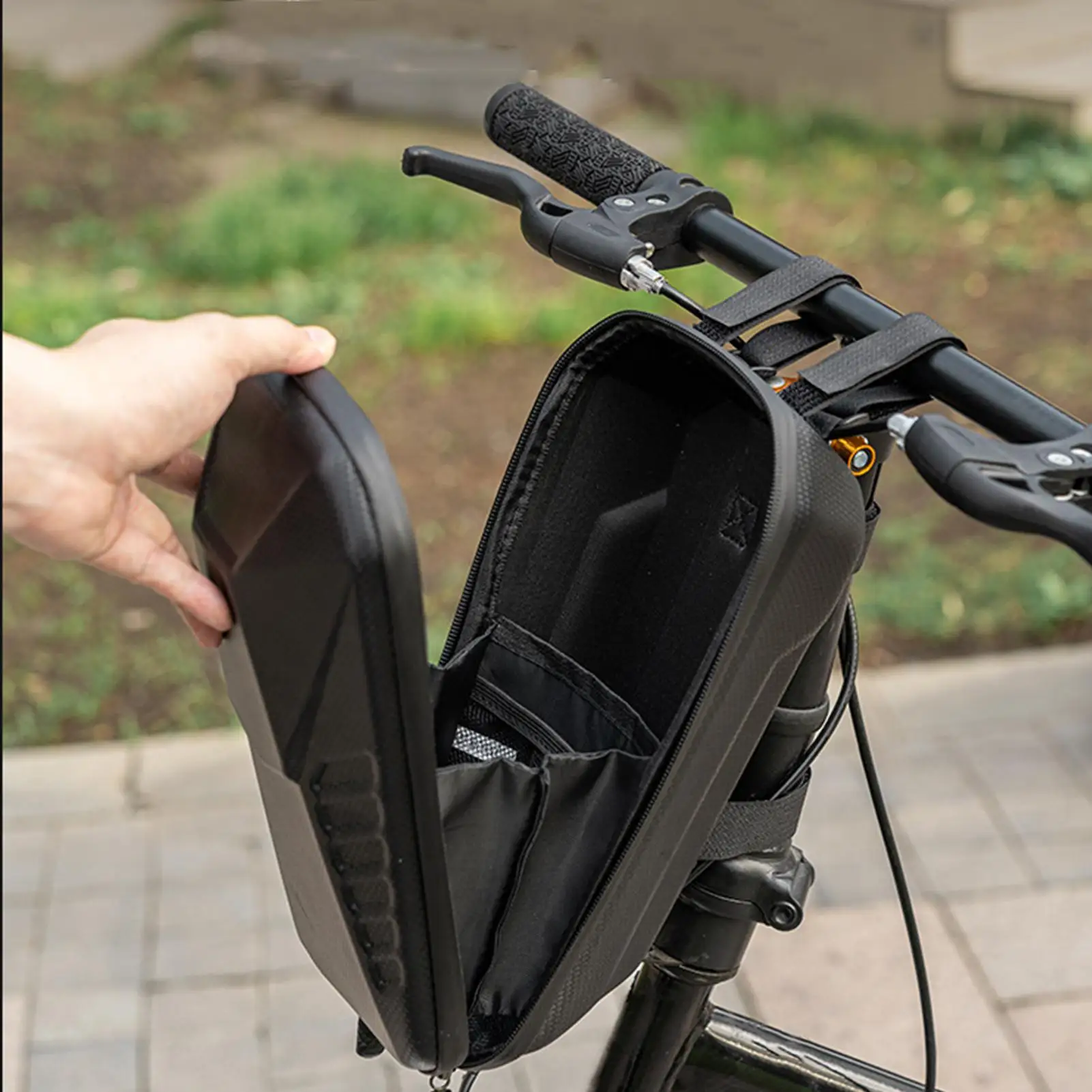 

Electric Scooter Bag Large Capacity Quick-Release E-Scooter Bag Front-Mounted for Keys Water Bottle Sunglasses Eyeglasses