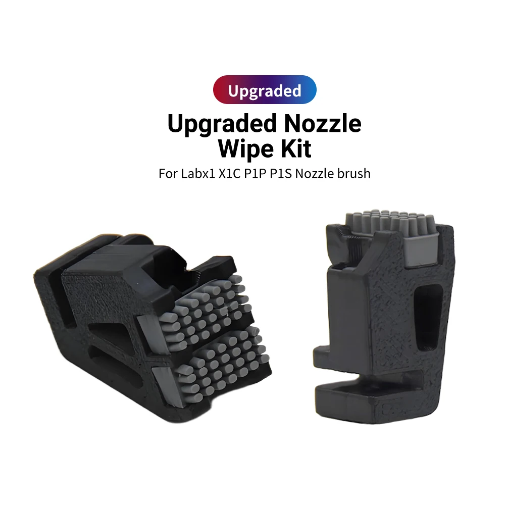 

Для BambuLab P1S P1 X1 Series, щетка для очистки печатающей головки, насадка для 3D-принтера, аксессуары, детали для протирки головки принтера