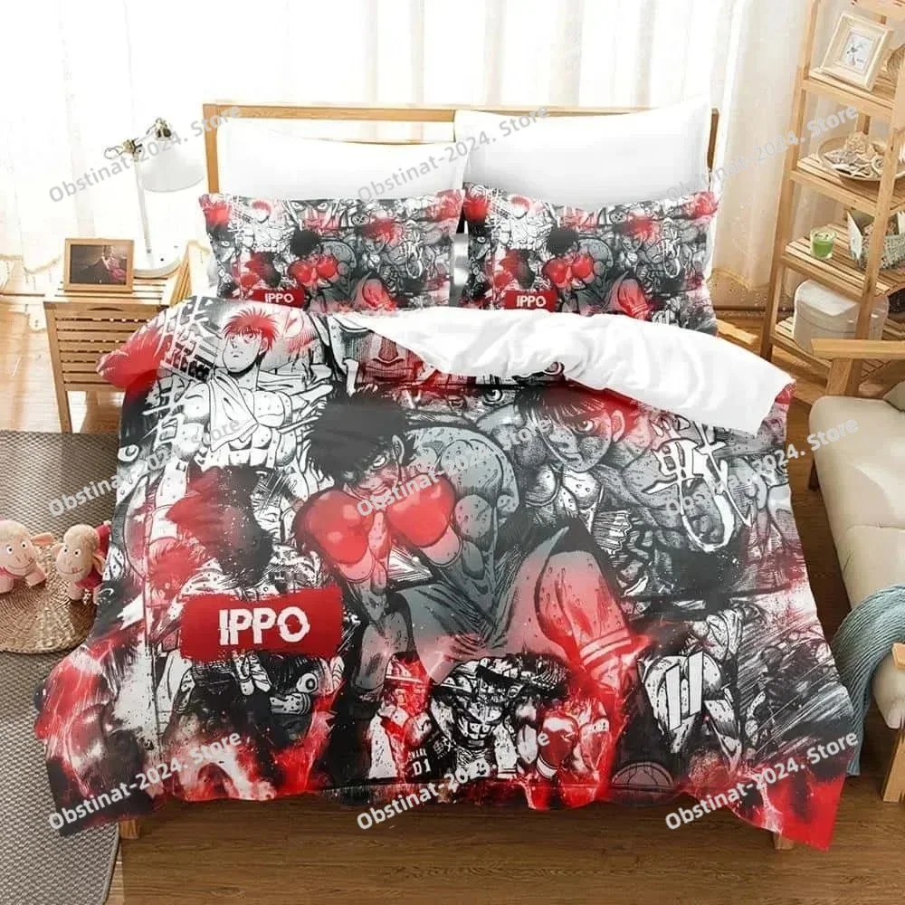 Fashion 3D Printing Anime Hajime No Ippo Bedding Set Single Twin Full Queen King Size Bed Set Adult Kid Bedroom Duvet cover Sets - view 5