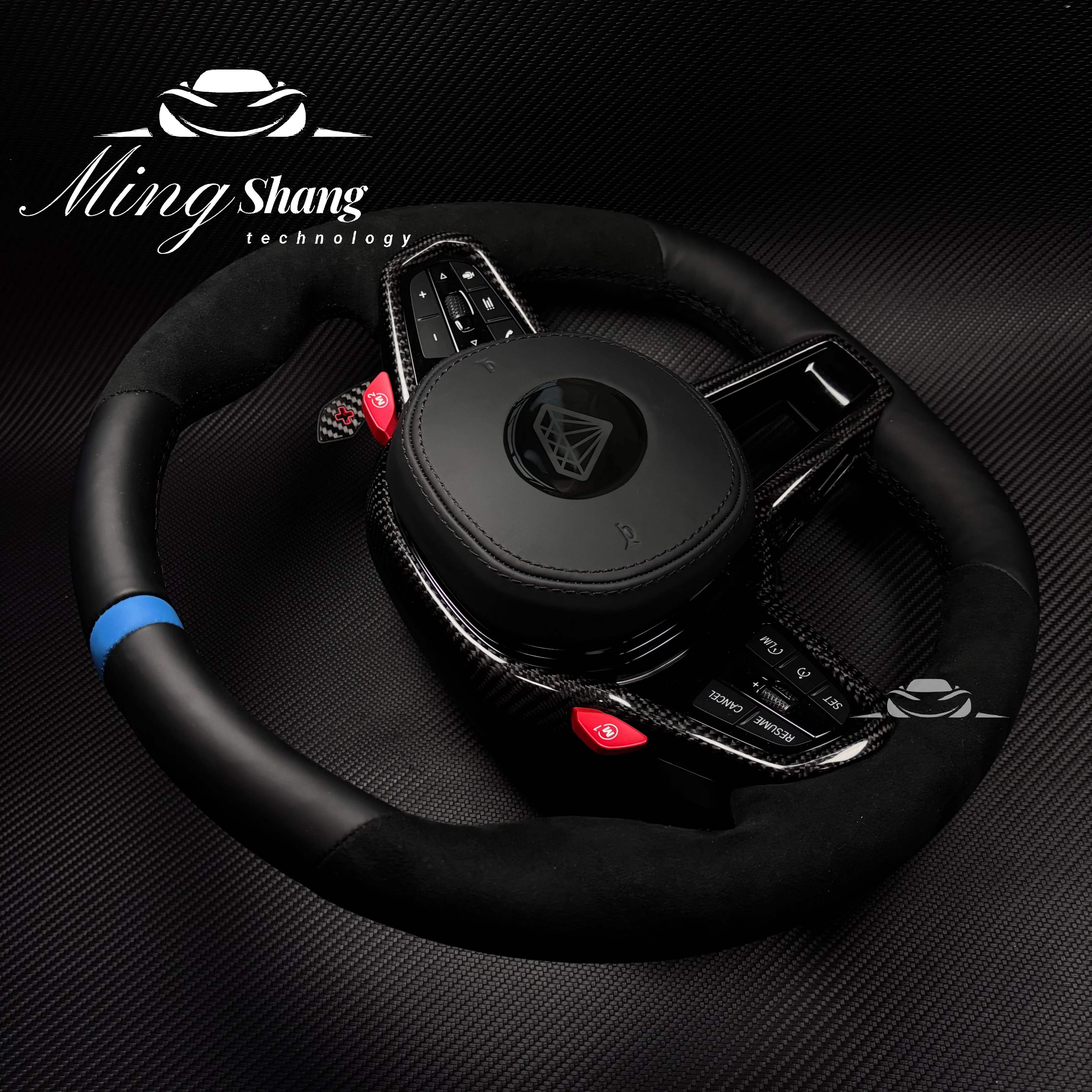 CS 2025 M4 OEM NAPA عجلة القيادة الجلدية لسيارات BMW G02 G05 G06 G14 G15 G16 G17 G20 G30 G80 G82 F30 F92 F90 M5 M2 M3 M6 M8 X3M XM