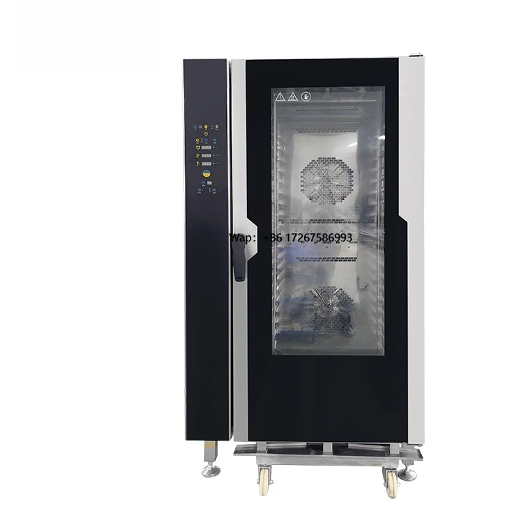 

Commercial Combi Steam Oven Touch Screen Stainless Steel New Condition 380V Baking Equipment for Hotels Restaurants for Bread