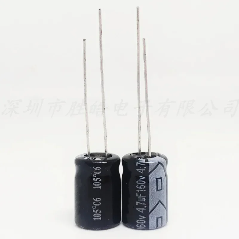 （20PCS）   160V4.7UF   Volume：6x11mm  Aluminum Electrolytic Capacitors   160V4.7UF