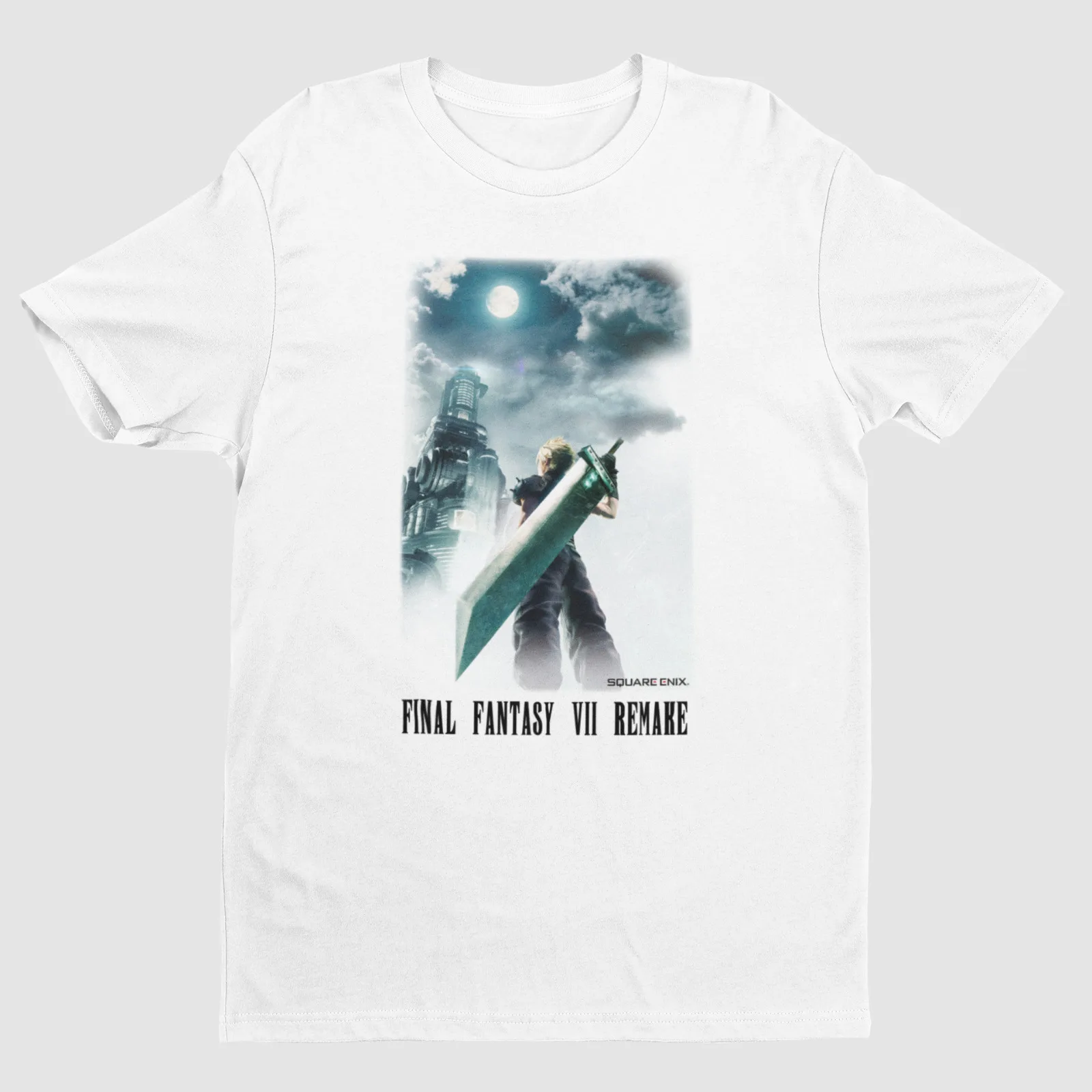 Final Fantasy VII Remake Cloud Standing Premium T-shirt | Key Art | Unisex