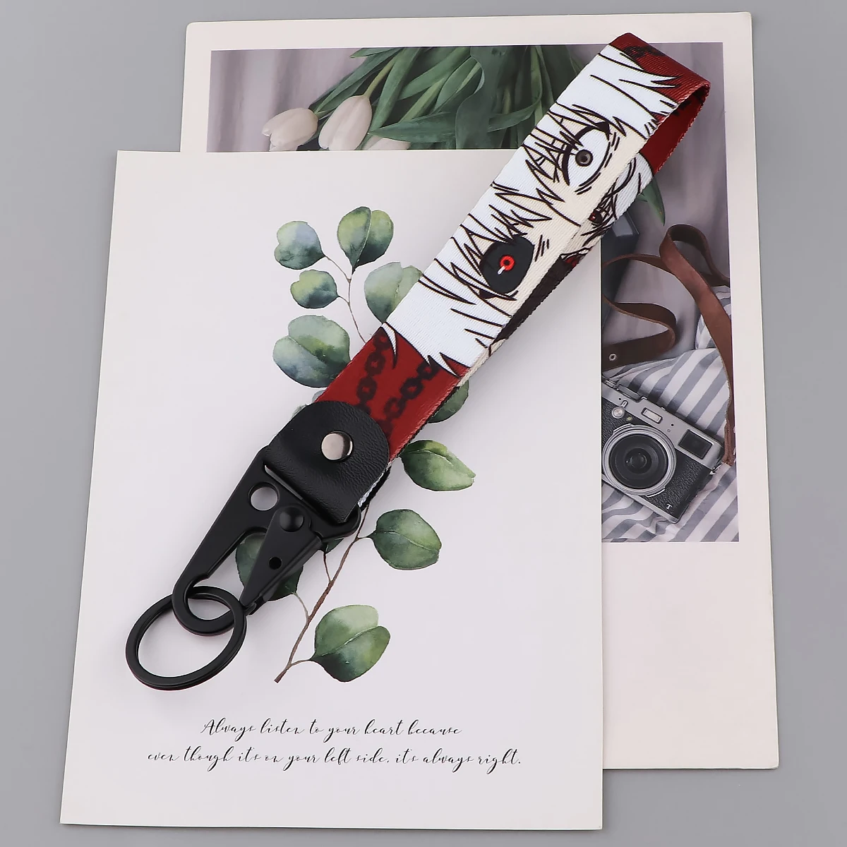 

ER1957 Anime Jujutsu Kaisen Eagle Beak Keychain Short Nana Lanyard Used In Phone Rope Badge Holder USB Pendant Key Chain Lanyard