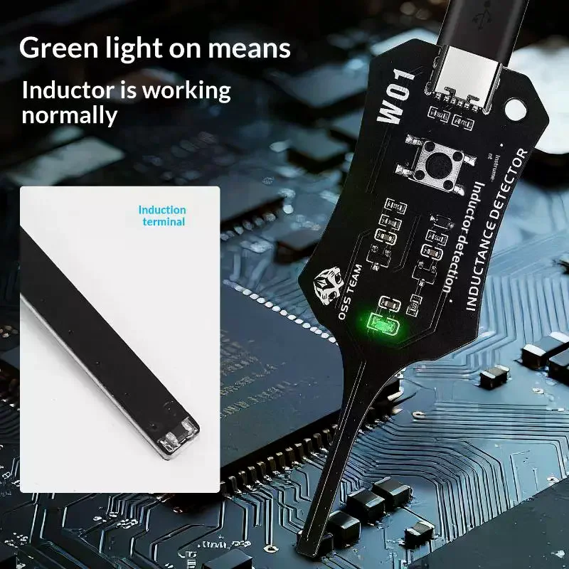 YCS Tester Inductance Tester Electromagnetic Induction Rapid Fault Motherboard Quick Fault Check PCB Repair Tools