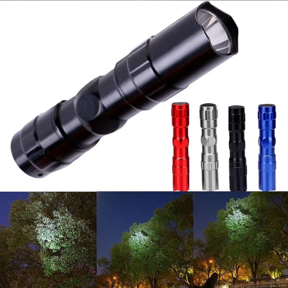 Mini Strong Flashlight LED Portable Pocket Light 3W Aluminum Alloy Waterproof Design Hunting Camping Night Fishing Flashlight