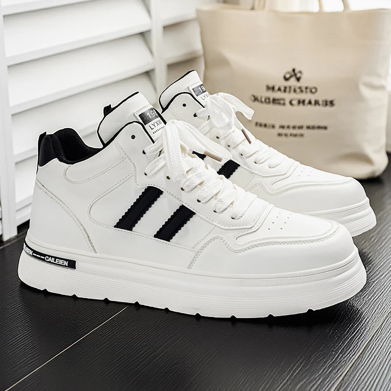 

Leather Board Sneaker Male Casual Fashion Casual Shoes for Men Designer Man Shoe Anti Slip Autumn Mens Footwear New Gadgets 2025