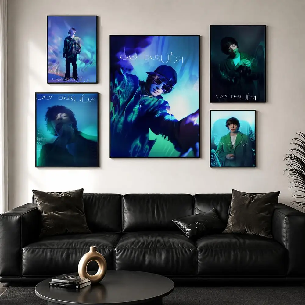 Russian Rapper O-Og B-Buda Poster Wall Art Print Sticker for Bedroom Living Room Dorm Office Modern Home Decor