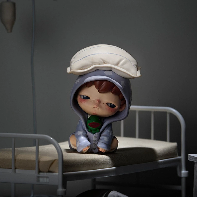 

POP MART Hirono Echo Series Blind Box Mystery Box Toys Kawaii Anime Action Figure Caixa Caja Surprise Dolls Girls Gift