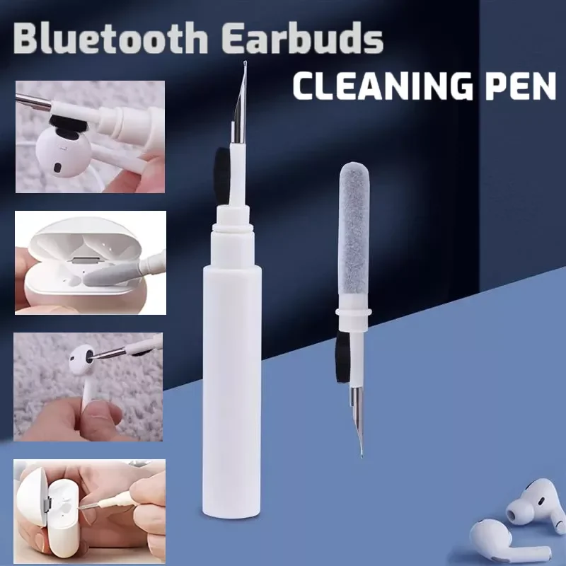 Cleaning Pen for Airpods Pro 1 2 3 Cleaner Kit Brush Bluetooth Earphones Charging Case Clean Tools For Airdots Freebuds Airpods