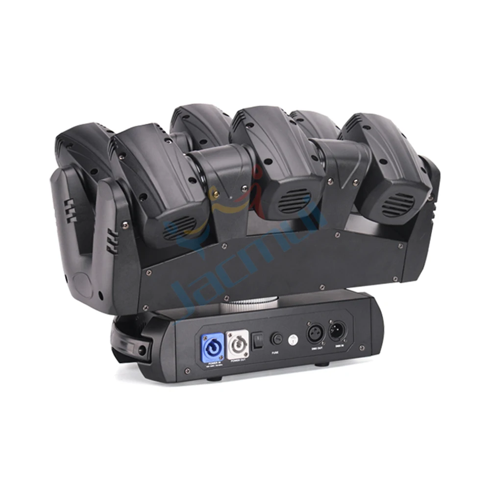 New Disco Lighting RGBW Led 6 Heads Beam Moving Head LED Stage Light For DJ Event