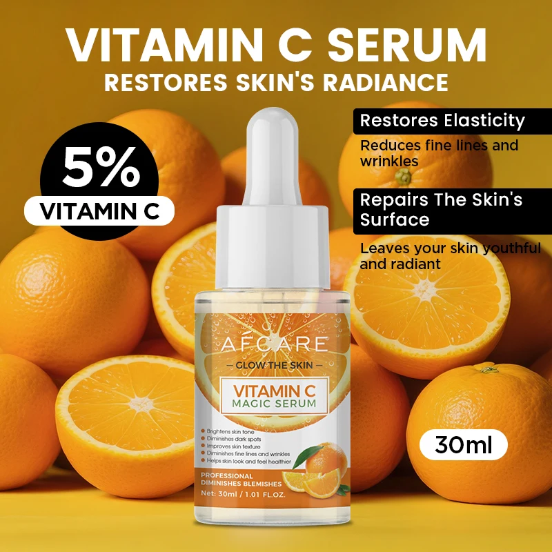 

Wrinkle Remover Vitamin C Face Serum Collagen Lifting Firming Fade Fine Lines Anti-aging Essence Brighten Nourish Skin Care
